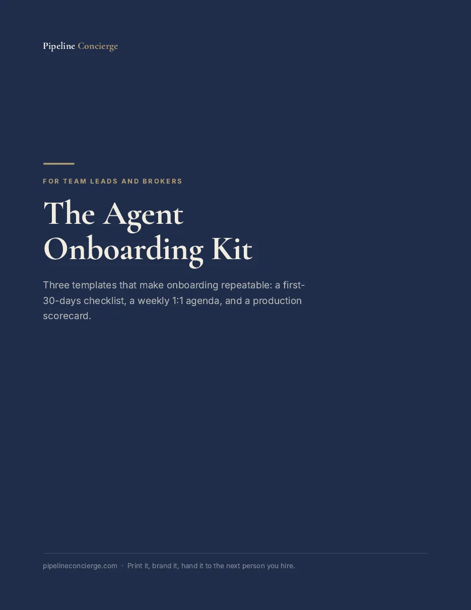 Cover of The Agent Onboarding Kit