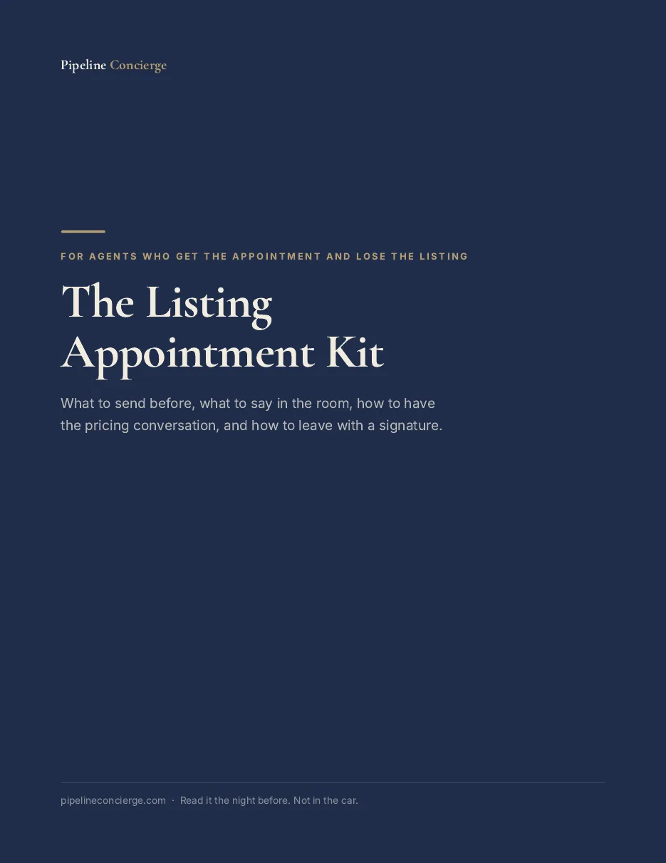 Cover of The Listing Appointment Kit